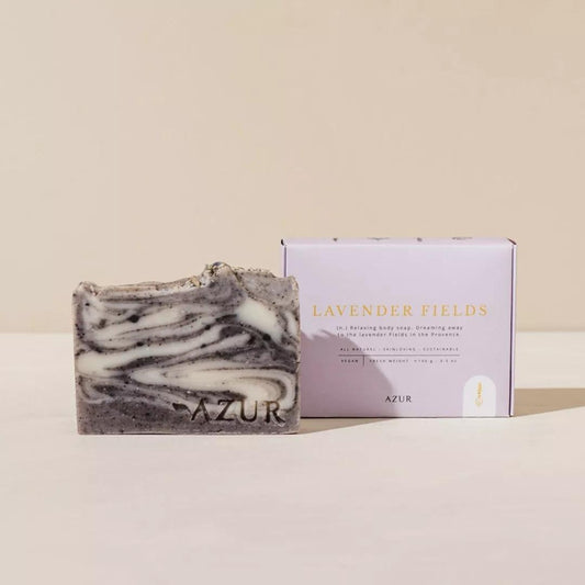 Savon Relaxant Lavande et Romarin : Évasion sur la Côte d'Azur