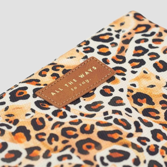Pochette Leopard : Style Artistique et Écoresponsable
