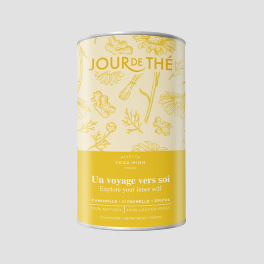 Infusion ayurvédique vrac ''Un voyage vers soi'' à la Camomille + Citronnelle + Épices