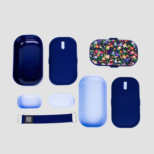 Lunch box imprimée Venise 2 étages - 1200 ml