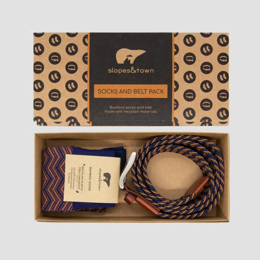 Coffrets Ceinture et Chaussettes Recyclées Luis