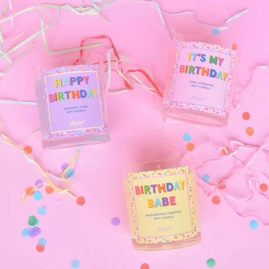 Bougie d'Anniversaire Parfum Birthday Cake : Un Souffle de Joie