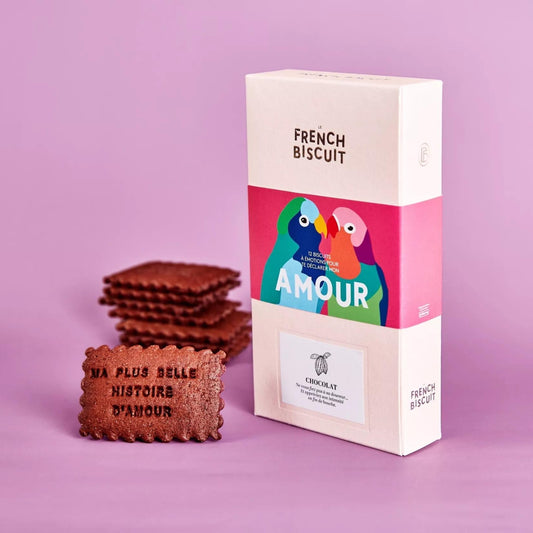 Biscuits Amour chocolat