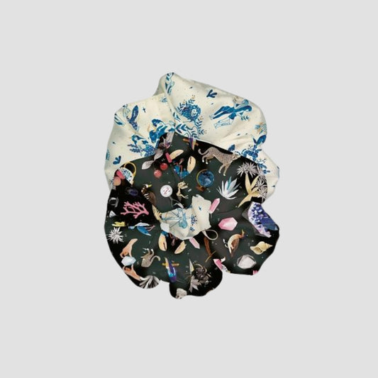 Scrunchies Duo Astro & Stuff : Accessoires Quotidiens Écoresponsables