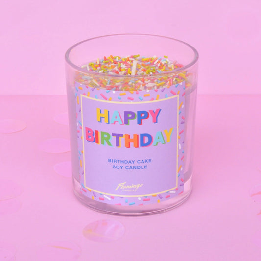 Bougie d'Anniversaire Happy birthday : Un Éclat de Joie pour des Moments Mémorables