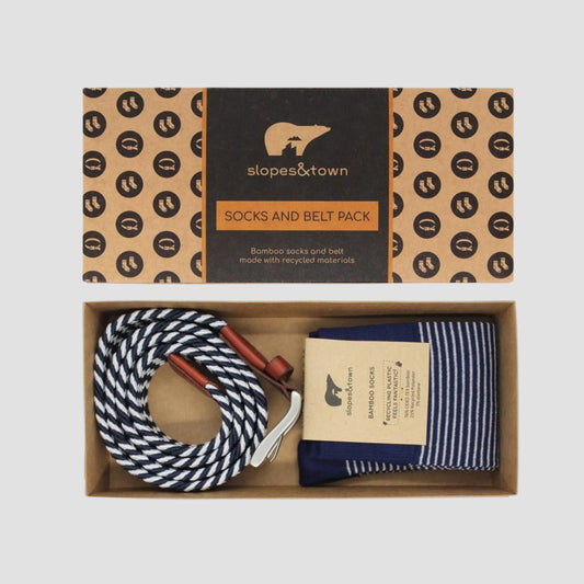 Coffrets Ceinture et Chaussettes Recyclées Peter